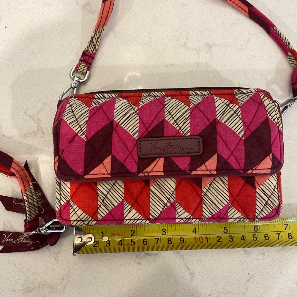 Vera Bradley Cotton Crossbody / Wristlet